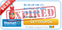 Higher Value Palmolive Printable Coupons