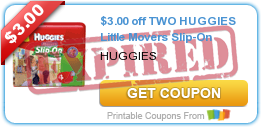 New Huggies Diapers Printable Coupons to Save $3