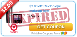 $2/1 Revlon Make Up Target Store Printable Coupon = Cheap Eye Shadow