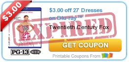 DVD Movies Printable Coupons for 27 Dresses, When Harry met Sally, Our Family Wedding and More