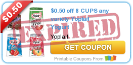 Get Four New Yoplait Yogurt Printable Coupons