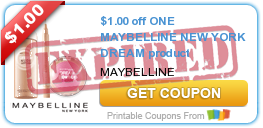 Maybelline Make Up Printable Coupons + Target Deal