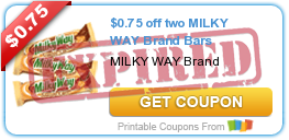Milky Way Printable Coupons | Free Chocolate at CVS!
