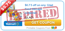Glad and Hidden Valley Printable Coupons