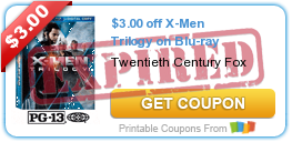 Blu-Ray Printable Coupons for Action Movies