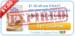 Target: Kraft Recipe Makers only 25 Cents Each