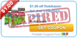 Free Robitussin To-Go at Walmart