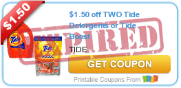 Printable Coupons:Charmin, Downy, Tide, Always, and More
