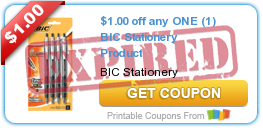 Printable Coupons: BIC, Post-it, Goldfish, and More