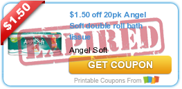 Angel Soft Bath Tissue Just $.27 Per Roll!