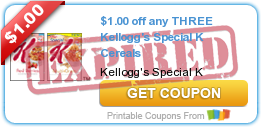 Printable Coupons: Special K, Barilla, Dove, Suave, and More