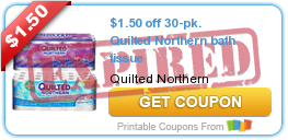 NEW Quilted Northern Target Coupons!