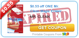 Printable Coupons: Mr. Clean, Gillette, Excedrin, and more!