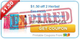 Herbal Essence Shampoo and Conditioner As Low as $1.25