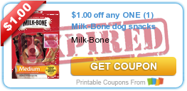 $1.75 Off Milk-Bone Dog Biscuits With Target Coupon Stack