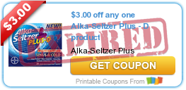 HOT! High Value $3/1 Alka-Selzer Plus D Coupon