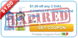 Dial Complete Foaming Hand Soap Just $.50 Starting 1/19!