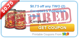 Printable Coupons: Campbell’s Homestyle, Weight Watchers, and Dinty Moore
