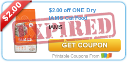 Printable IAMS Coupons ($10 in Savings!)