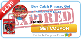 Buy Catch Phrase, Get a FREE Tombstone Pizza!