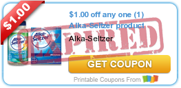 NEW Printable Alka-Seltzer and Bronkaid Coupons