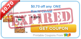 NEW Kashi Cereal Coupon: $1.80 at Walgreens!