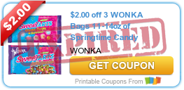 Easter Basket Candy Coupons!