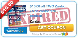 $23 in Zantac and Dulcolax Coupons!