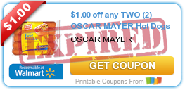 Oscar Mayer Hot Dogs As Low As $.99!