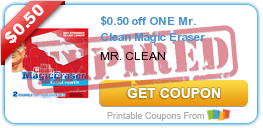 New Coupons for Magic Erasers and Weight Watchers