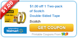 Two New Printable Scotch Tape Coupons!