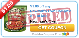 New Coupons for Newman’s Own, Freschetta, Sparkle, Musselman’s, and More!