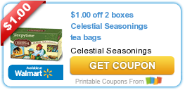 New Coupon for Celestial Seasonings, Gerber Formula, and Revlon Foundation!