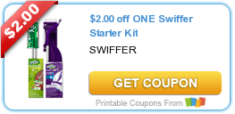 New Coupons for Swiffer Kit, Johnson’s Baby, and DenTek Dental Guard!