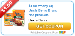 New Coupon for Uncle Ben’s