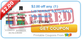 New Coupons for Listerine and Hormel REV Wraps!