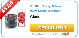 Coupons: Glade Wax Warmer, Energizer, Renuzit, Minute Maid, and More!