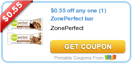 Coupons: ZonePerfect, Coffee Mate, Speed Stick, Dole, and More!