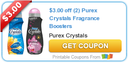 Coupons: Purex Crystals, Borax, Clorox, People Mag,