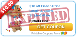 *HOT* $10 Off Fisher-Price Laugh & Learn Stride-2-Ride Coupon! (Target Only)