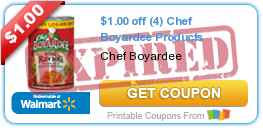 $.74 Chef Boyardee and $.72 Hormel Chili!