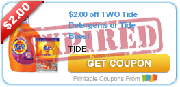 *HOT* New $2/2 Tide Coupon!