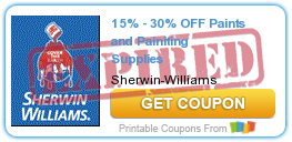 Sherwin Williams Coupon: 30% Off Paint and 15% Off Supplies!