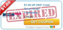 New Coupons for Crest Be, Crest Sensi-Relief, and Nutri Dent!