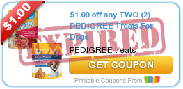 NEW Coupons for Pedigree Treats, Hefty Trash Bags, Secret Clinical, Angel Soft, and America’s VetDogs