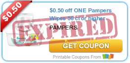 *NEW* Pampers Coupons!