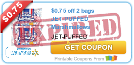 New Coupons for Jet-Puffed Marshmallows, Nuk, Tide, and Reynolds!