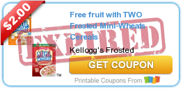 *HOT* FREE Fruit wyb Two Frosted Mini-Wheats Cereals!