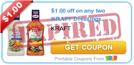New Coupons for Lysol, Minute Maid, and Kraft Dressing!