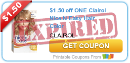 Four NEW Clairol Printable Coupons | Save $6.50!